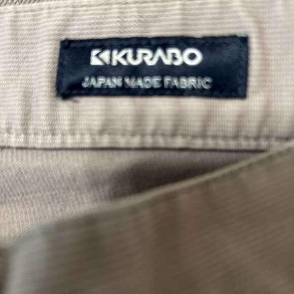 Grand Global Pants Mens Size 30 Gray Kurabo Japan Made Fine Wale Corduroy - Picture 8 of 9